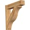 Ekena Millwork Funston Block Rough Sawn Outlooker, Western Red Cedar, 8"W x 36"D x 36"H OUT08X36X36FST05RWR - alternate 1